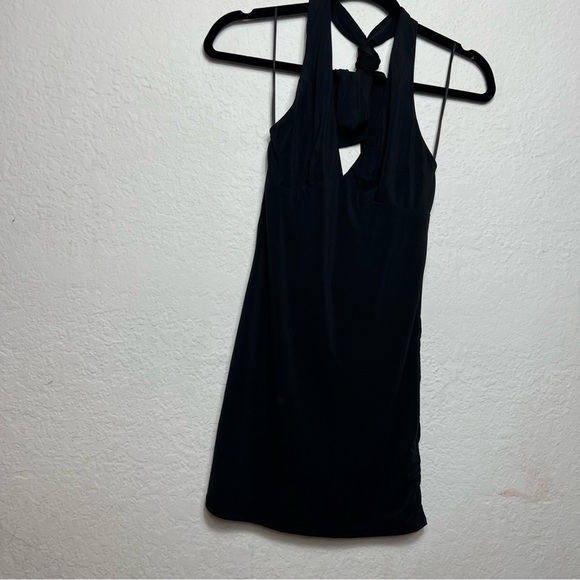 Abercrombie & Fitch Body Contour V Neck Halter Top Dress - Picture 2 of 7